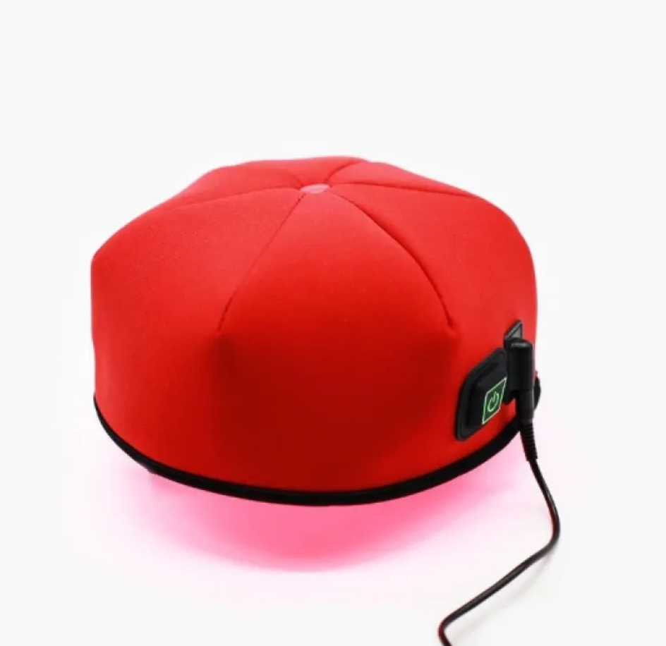 LED Scalp Massager with Red Light Therapy